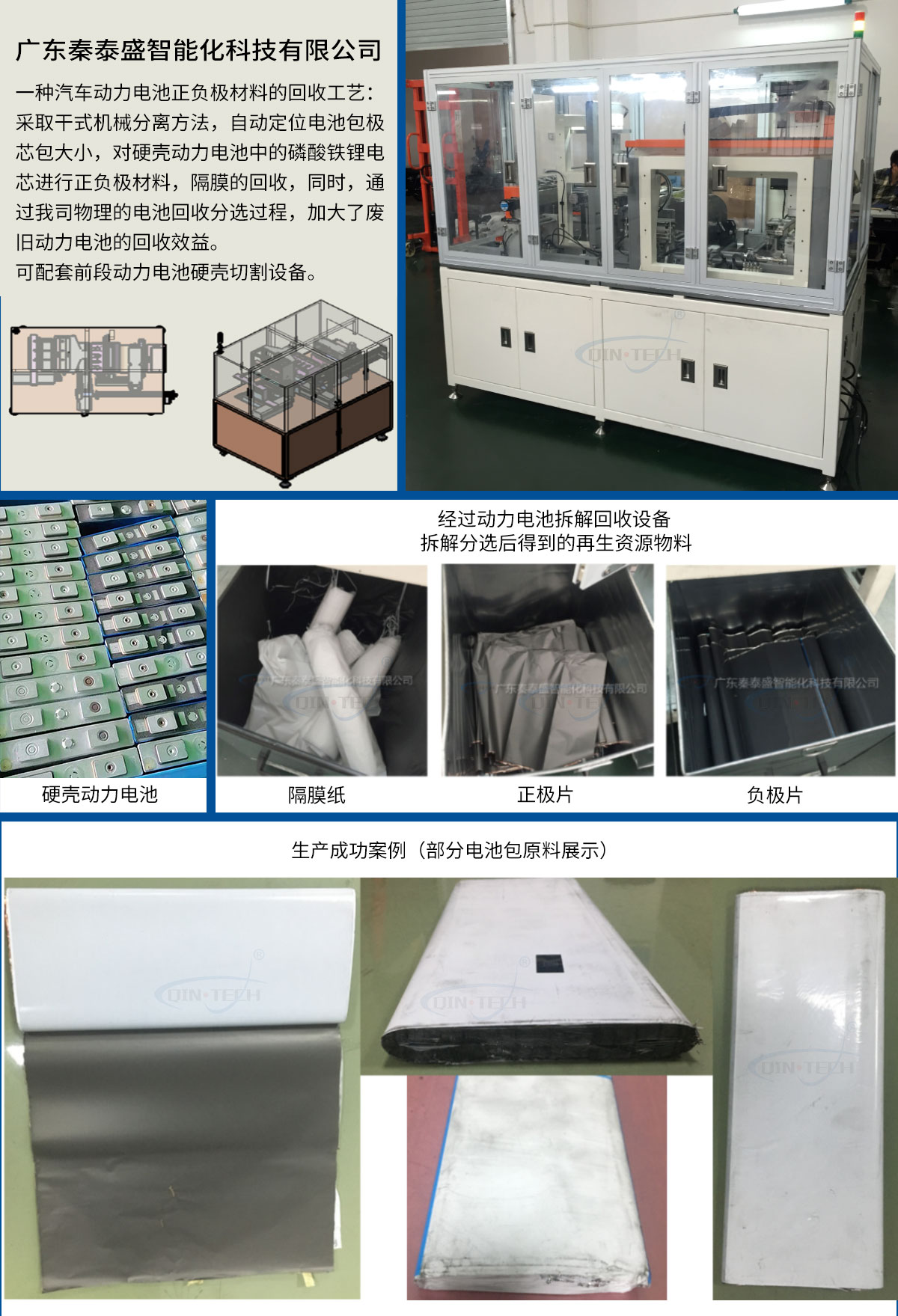 動力電池回收設備技術要求