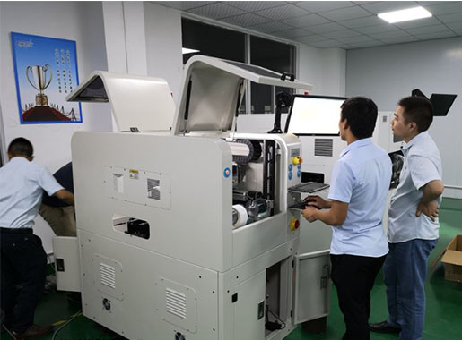 使用高速高精度貼背膠機故障問題解決方法
