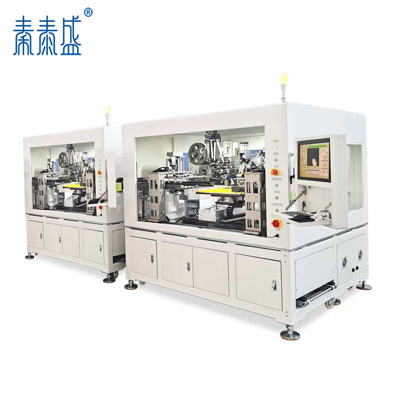 PCB線路板全自動高效高精度麥拉片沖貼機(jī)ATM-500H-3