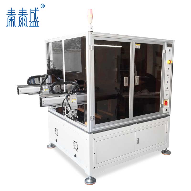 在線式手機喇叭防塵網(wǎng)防塵貼裝機ATM-SPK1